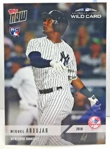 Miguel Andujar 2018 Topps Now Baseball New York Yankees Postseason RC#62 SP/1128 - Picture 1 of 2