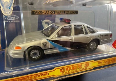 Code 3 Ford Crown Victoria Colorado State Police 1/24 New Model Kit - Image 1 of 4