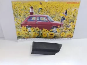 FIAT 126 PERSONAL DEL 78 - MODANATURA PARAFANGO POSTERIORE SX IN GOMMA NERA PZ 1 - Picture 1 of 3