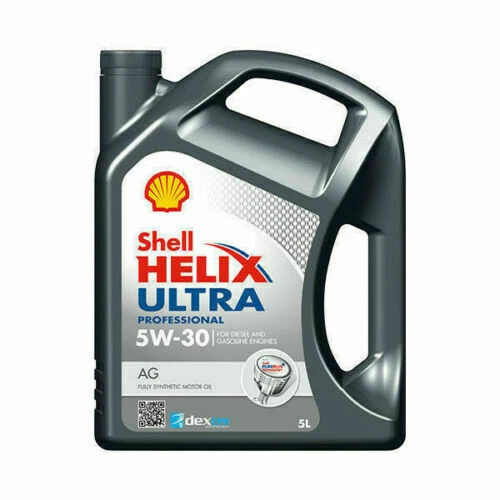 Shell Helix Ultra Professional AG 5W-30 Fully Synthetic Engine Oil - 5L