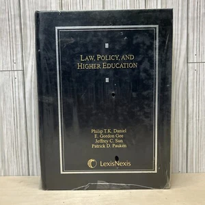 Law, Policy, and Higher Education - Hardcover By Philip TK Daniel - Imagen 1 de 6