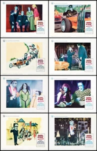 MUNSTER GO HOME FULL SET 8 IND LOBBY CARD 11x14 PRINTS FRED GWYNNE AL LEWIS 1966 - Picture 1 of 1