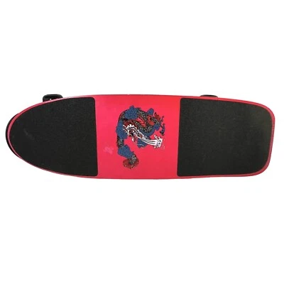 Vintage 80s Cool NOS Dragon Design Pink Complete Skateboard NEVER USED - Image 1 of 4