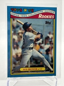 1988 Topps Toys R Us Rookies Bob Brower Baseball Card #2 NM-MT FREE SHIPPING