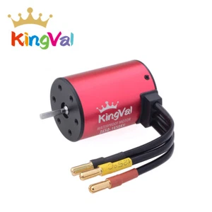KingVal 3650 3100/3600/6900KV Waterproof Brushless Motor 3.175mm for 1/10 RC Car - Picture 1 of 18