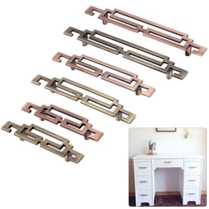 Modern Kitchen Cabinet Dresser Drawer Knobs Pulls Handles Antique Bronze Chic - Picture 1 of 10