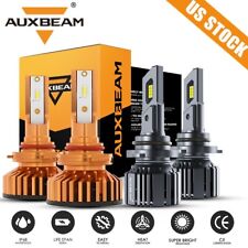 AUXBEAM Canbus 9005 9006 LED Combo Headlight for Chevy Silverado 2500HD 01-2006