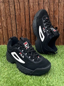 FILA DISRUPTOR II 2 Black athletic shoes sneakers US 10 UK 7.5 EUR 41.5 MEX 27 - Picture 1 of 11