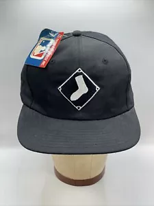 Vintage Chicago White Sox Twins Enterprise Mütze Kappe SELTENES LOGO Druckknopflasche LESEN - Bild 1 von 14