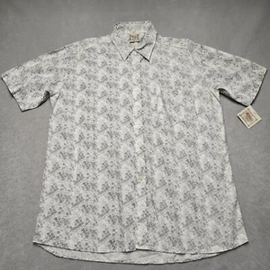 Vintage 90s Maui Trading Co Button Up Shirt Men XL Multicolor Geometric - Picture 1 of 9