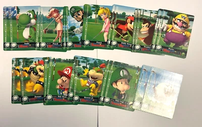 Nintendo Mario Sports Superstars Amiibo Golf 24 Card Lot Nintendo 3DS - Изображение 1 из 4