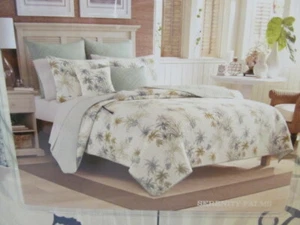 Tommy Bahama Home Serenity Palms Twin Quilt - Picture 1 of 7