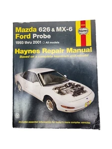 Mazda MX-6 & 626 1993-2001 Tune-up Shop Service Repair Manual Book 2000 1999 - Picture 1 of 4