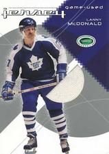 2003-04 Parkhurst Rookie GAME JERSEY #43 LANNY McDONALD - Toronto Maple Leafs