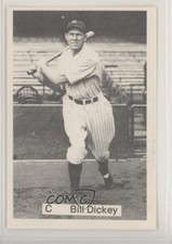 1975 TCMA All Time New York Yankee Team Black Bill Dickey HOF