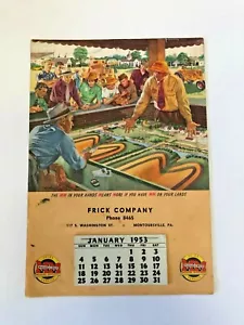 Vintage 1953 Minneapolis Moline Kalender von Frick Company - Bild 1 von 3