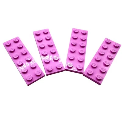 LEGO® 4x Platte 2x6 Bright Purple Rosa 6289701 3795 Baustein Einzelteile MOC - Bild 1 von 4