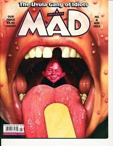 MAD MAGAZINE #8 AUGUST 2019 The UVULA Gang of Idiots - Picture 1 of 2