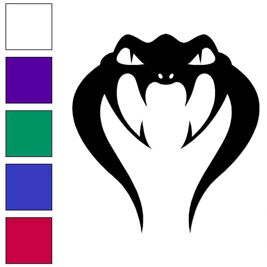 STICKER*PIMP Cobra Snake Head, Vinyl Decal Sticker, Multiple Colors & Sizes #6900