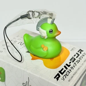 Kojima Productions figure keychain Duck (Green version) - Official New in box - Picture 1 of 10