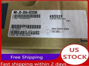 New Mitsubishi MR-J3-20A-EE036 Servo Drive MRJ320AEE036 Fast Shipping - Picture 1 of 4