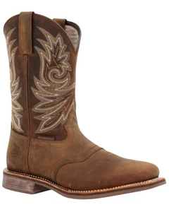 Georgia Boot Men's Carbo-Tec Waterproof Pull On Safety Western Square Toe - - Picture 1 of 4