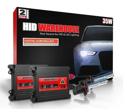HID-Warehouse 35W HID Kit Light Headlight Fog H11 9006 H4 H7 H1 9005 9004 9007 - Image 1 of 4