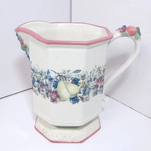 Avon Sweet Country Harvest Pitcher Vintage Farmhouse Style - Picture 1 of 16