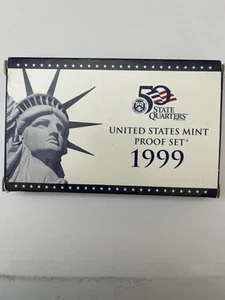 USA postfrischer Proof Set 1999 in Regierungsverpackung mit COA - Bild 1 von 9