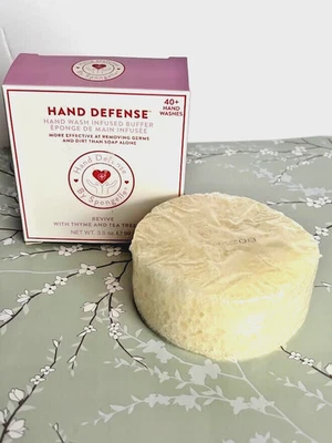 Spongelle Hand Defense Hand Wash Infused Buffer 40+ Washes REVIVE 3.5 oz NEW - Image 1 of 4