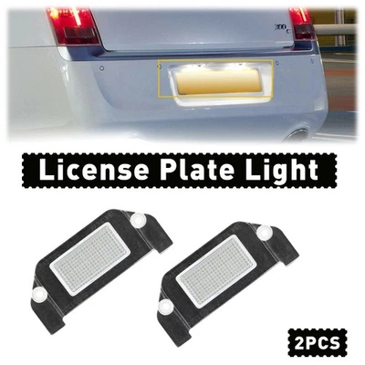 2X Luz de matrícula LED 18-SMD para Chrysler 300 2005-2014, Sebring 2007-2010 Foto 1 de 4