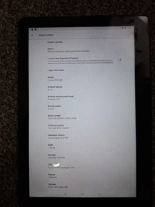 Lenovo Tab E10 16GB (Unlocked), 10.1 inch - Black - Picture 1 of 3