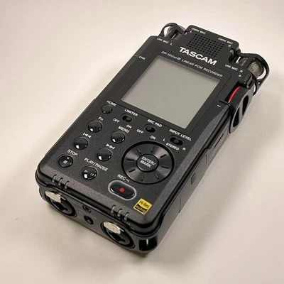 TASCAM DR-100MKⅢ Stereo Linear PCM Recorder High-Resolution Audio Portable Black - Image 1 of 4