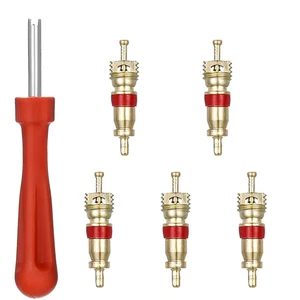 Ventileinsatz Set Schrader Ventileinsatz 5 pcs Pack für TR413 Auto Reifenventil - Picture 1 of 6