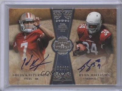 2011 Five Star Futures Dual /20 Colin Kaepernick Ryan Williams Rookie Auto RC - Image 1 of 2
