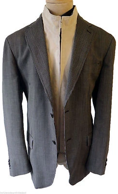 PAL ZILERI concept 44R regular RED & LOWSON 56R cuello a rayas negro blanco deportivo Foto 1 de 4