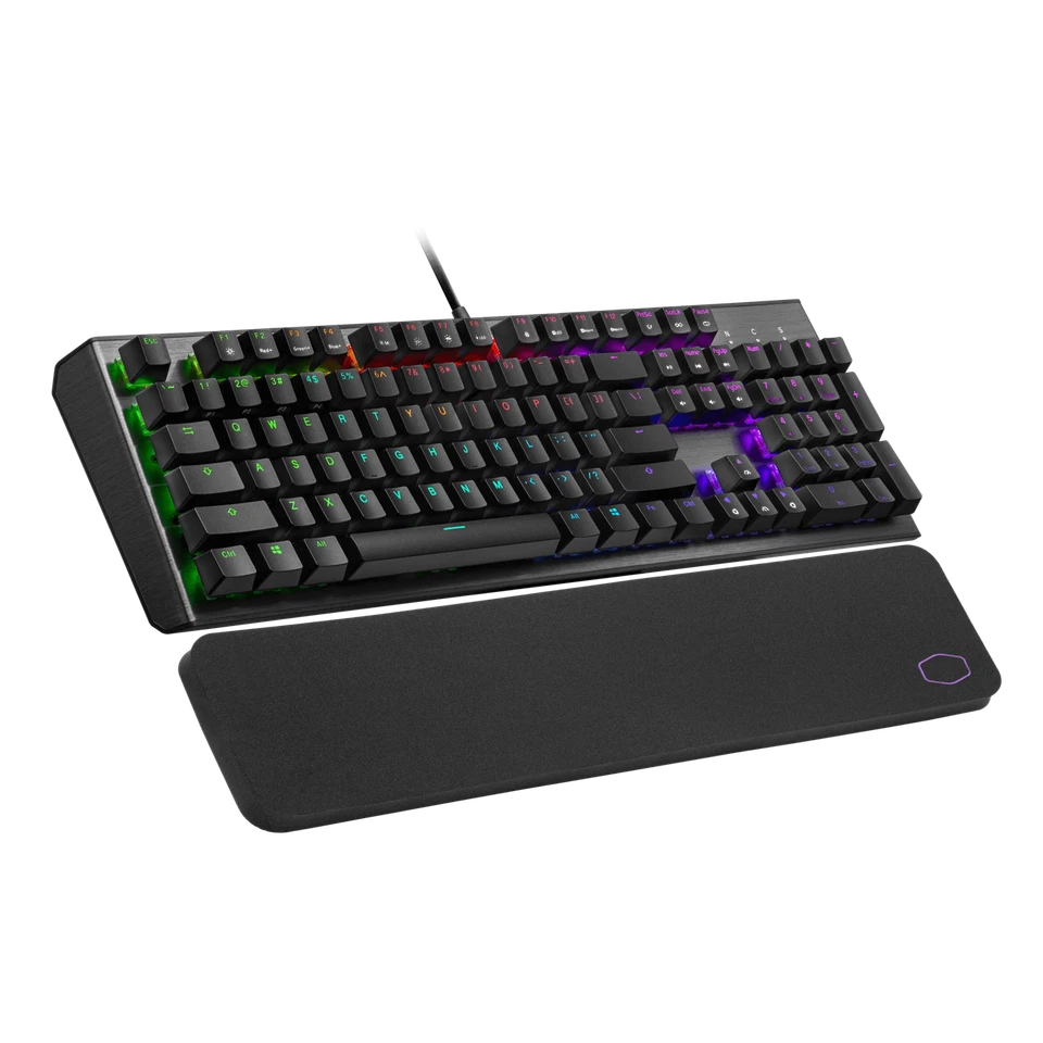 CoolerMaster CK550 V2 Gaming RGB Keyboard Mechanical Brown Switch English Hebrew - Image 1 of 4
