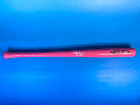 Seattle Mariners Louisville Slugger Pink 18" Collectible Wood Mini Baseball Bat Cover