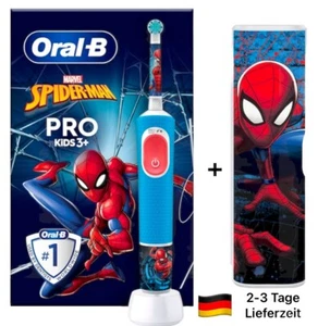 Oral-B Elektrische Zahnbürste-Vitality Pro-Kids -Marvel Spiderman mit Reiseetui - Bild 1 von 7
