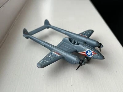 Mira Lockheed P-38 Lightning WW2 USAF 1:150 Diecast Model 357 Spares/Repair - Image 1 of 4