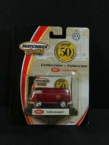 Matchbox Collectible 50th Anniversary Collection 1967 Volkswagen Bus #1 RED - Picture 1 of 2