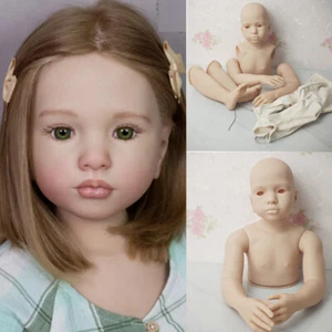 Muñeca Renacida 40 pulgadas Aloenka Kit Niño Pequeño Sin Pintar Hágalo Usted Mismo Parte Tela Cuerpo Molde en Blanco - Imagen 1 de 8