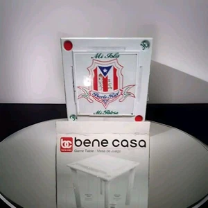 Custom Domino Table With Custom Graphics Embossed With Your Favorite Design. - Picture 1 of 9