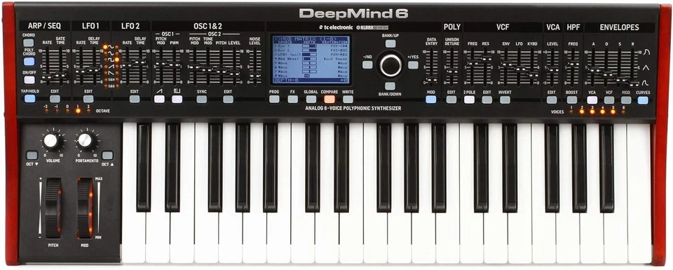 BEHRINGER analog 6 voice polyphonic synthesizer DEEPMIND 6 From Japan NEW - Image 1 of 1