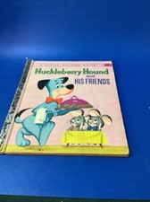 HUCKLEBERRY HOUND AND HIS FRIENDS 1960 A Little Golden Book Edition 406
