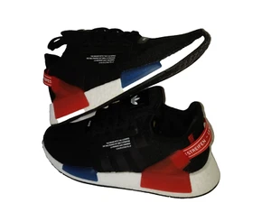 Adidas NMD_R1 V2 J Low GS Sport-Laufschuhe SCHWARZ GW3553 GRÖSSE 7Y - Bild 1 von 8