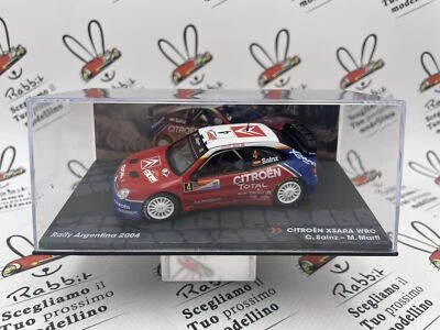 DIE CAST " CITROEN XSARA WRC RALLY ARGENTINA 2004 C. SAINZ " 1/43 - Immagine 1 di 2
