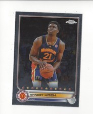 2022 Topps Chrome Basketball McDonald's All American Singles - You Choose