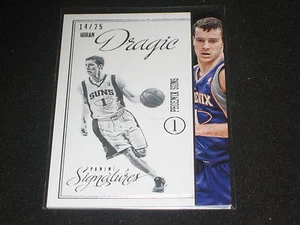 GORAN DRAGIC SUNS 2012 PANINI NBA LEGEND BAKETBALL CARD NICE #14/25 RARE - Picture 1 of 2