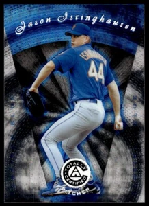 1997 Pinnacle Totally Certified Platinum Blue Jason Isringhausen /1999 New York - Picture 1 of 2